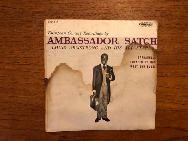 Louis Armstrong And His All-Stars – Ambassador Satch (1956, Hollywood  Pressing, Vinyl) - Discogs