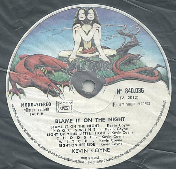 lataa albumi Kevin Coyne - Blame It On The Night