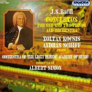 Johann Sebastian Bach - Concertos For One And Two Pianos And Orchestra album cover