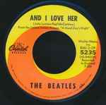 Cover of And I Love Her / If I Fell, 1968, Vinyl