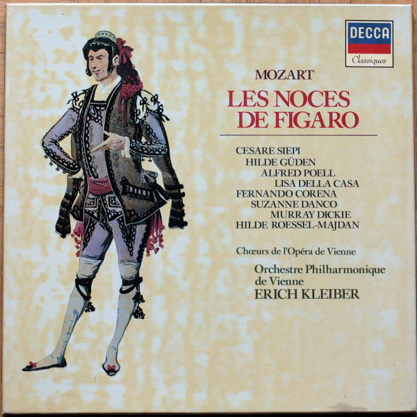 Mozart, Vienna Philharmonic Orchestra, Erich Kleiber – Le Nozze Di 