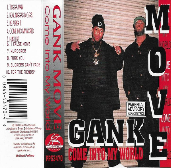 Gank Move – Come Into My World (1994, CD) - Discogs