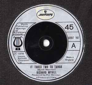 Richard Myhill – It Takes Two To Tango (1978, Vinyl) - Discogs