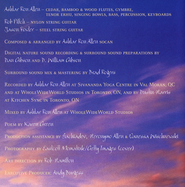 ladda ner album Ashtar Ron Allen - Mystic Sky Relaxing Native Flutes