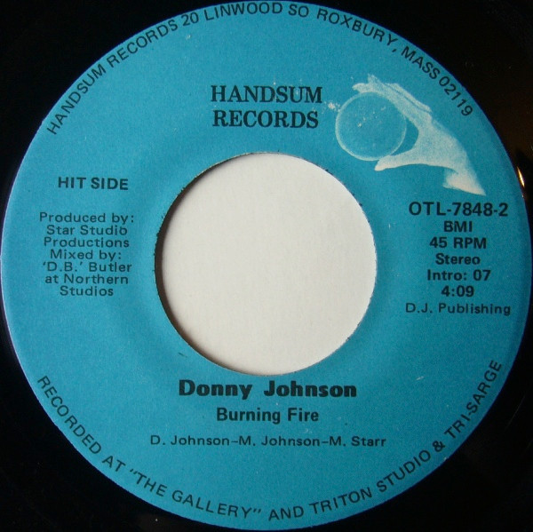 Album herunterladen Donny Johnson - Last Vegas After Dark Burning Fire