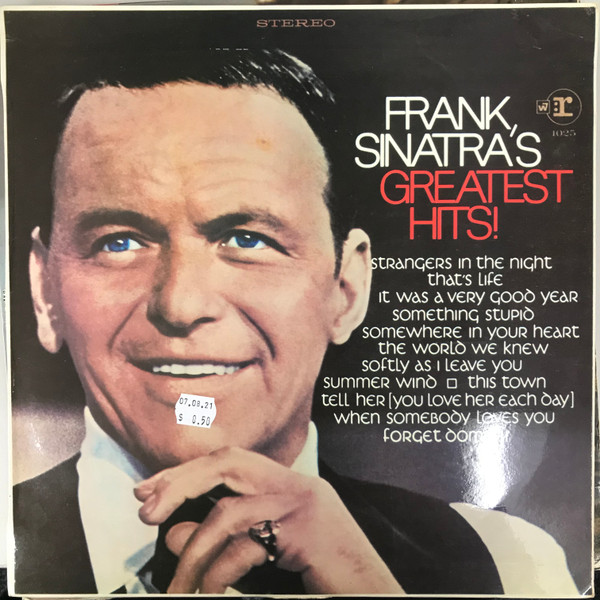 Frank Sinatra – Frank Sinatra's Greatest Hits (1968, Pitman