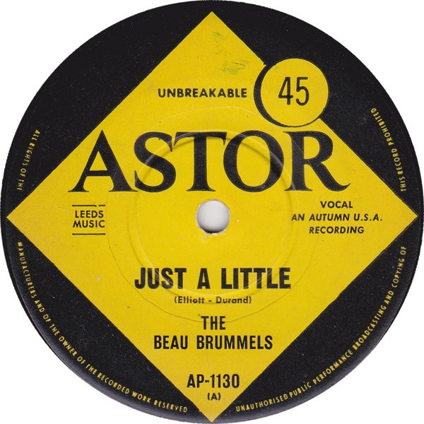 The Beau Brummels – Just A Little (1965, Vinyl) - Discogs