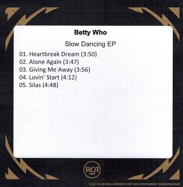 ladda ner album Betty Who - Slow Dancing EP