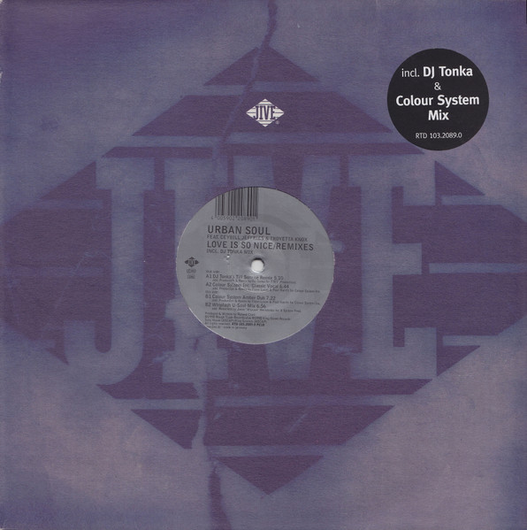 Urban Soul – Love Is So Nice (1998, Vinyl) - Discogs