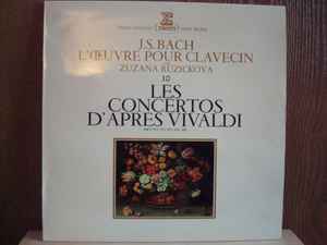 Johann Sebastian Bach-Les Concertos D' Apres Vivaldi  copertina album