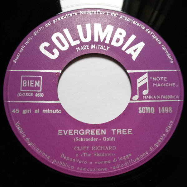 descargar álbum Cliff Richard E The Shadows - Evergreen Tree I Love You So