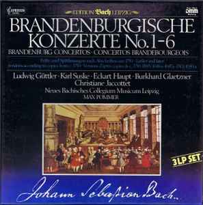 Johann Sebastian Bach - Brandenburgische Konzerte  No. 1 - 6   Früh- Und Spätfassungen Nach Abschriften Um 1750 album cover
