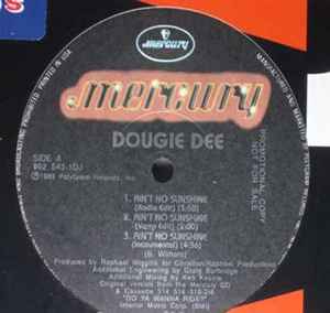 Dougie Dee - Ain't No Sunshine album cover