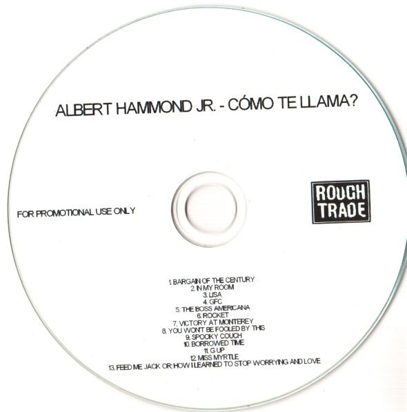 Albert Hammond Jr. – Como Te Llama? (2008, Red, Vinyl) - Discogs