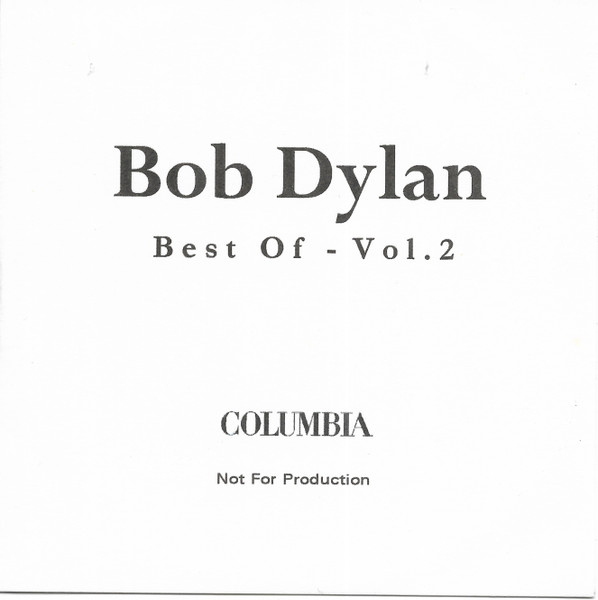 Bob Dylan - The Best Of Bob Dylan Volume 2 | Releases | Discogs