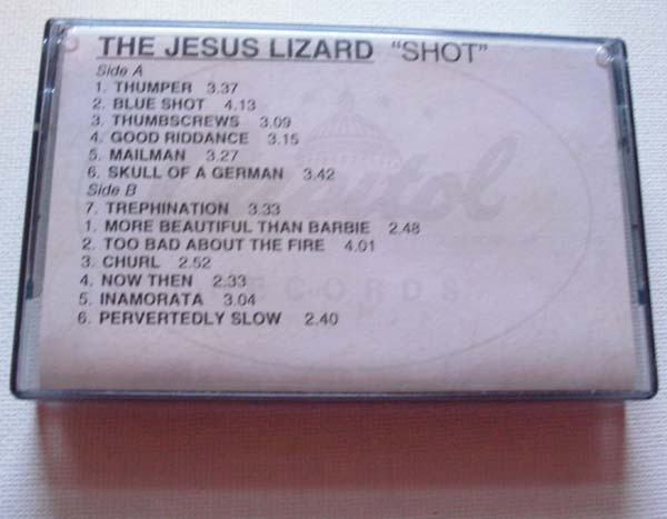 The Jesus Lizard – Shot (1996, Red Translucent, Vinyl) - Discogs