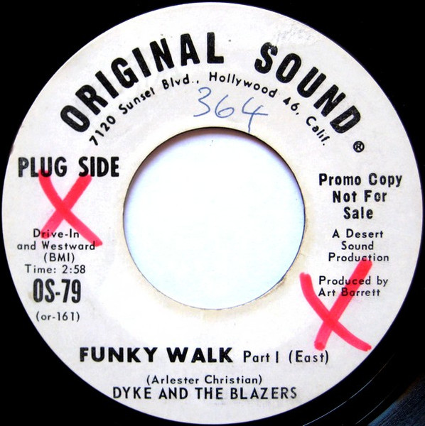 Dyke & The Blazers – Funky Walk (1968, Vinyl) - Discogs