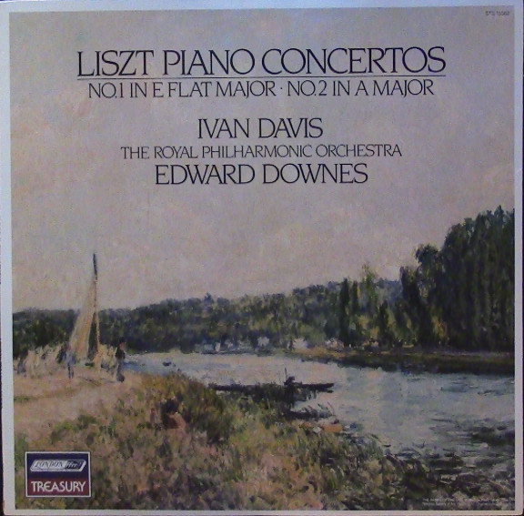 ladda ner album Liszt, Ivan Davis With The Royal Philharmonic Orchestra, Edward Downes - Piano Concertos No 1 In E Flat Major No 2 In A Major