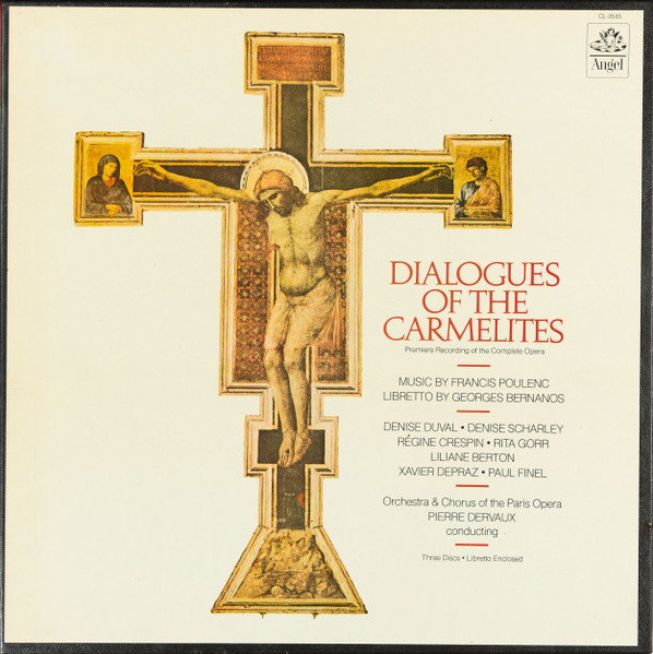 Poulenc, Duval, Crespin, Scharley, Pierre Dervaux – Dialogues Des