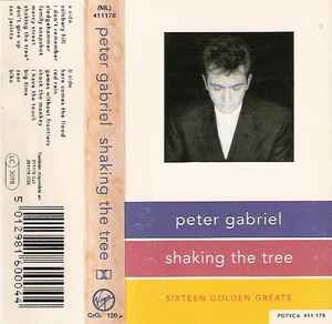 Peter Gabriel - Shaking The Tree: Sixteen Golden Greats album cover