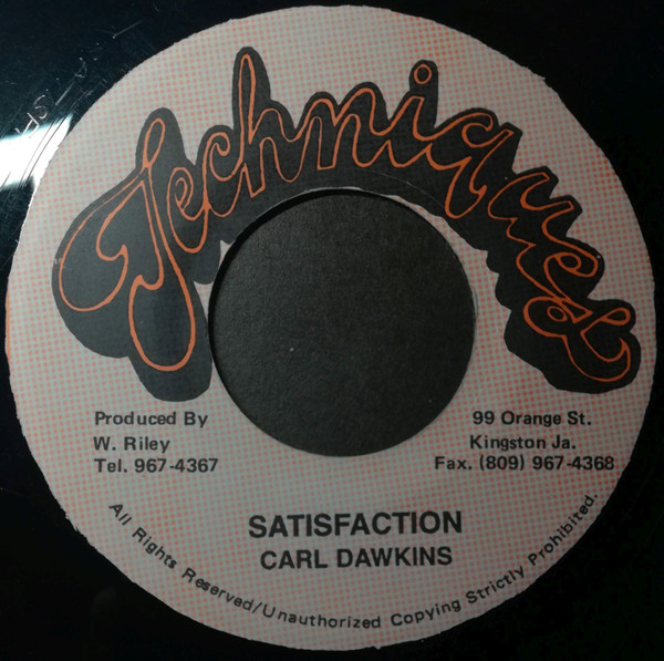 Carl Dawkins – Satisfaction (Vinyl) - Discogs