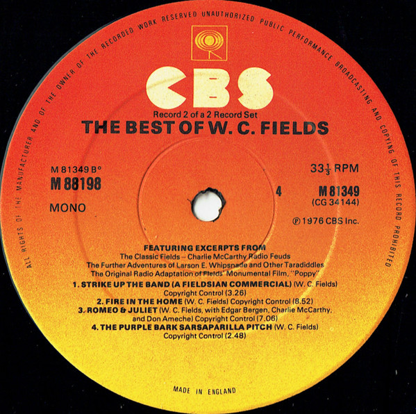 lataa albumi WC Fields - The Best Of WC Fields