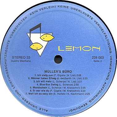 télécharger l'album Various - Müllers Büro Original Film Musik