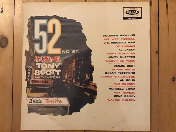 Tony Scott And The All Stars – 52nd St. Scene (1958, Vinyl) - Discogs