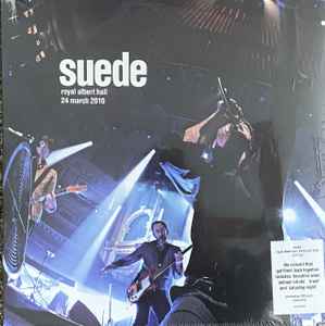 Suede - Royal Albert Hall. 24 March 2010 album cover