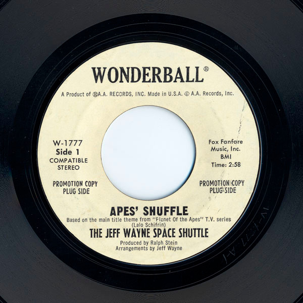 descargar álbum The Jeff Wayne Space Shuttle - Apes Shuffle Theme From Star Trek