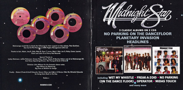 télécharger l'album Midnight Star - No Parking On The Dancefloor Planetary Invasion Headlines