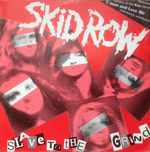 Skid Row Slave To The Grind 1991 Vinyl Discogs