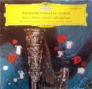 Nicanor Zabaleta - Werke Für Harfe Und Orchester Album-Cover