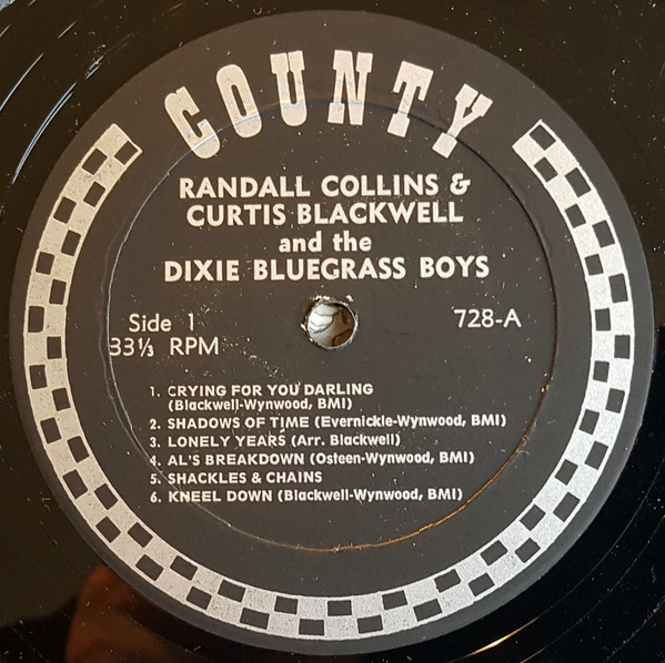 last ned album Randall Collins And Curtis Blackwell And The Dixie Bluegrass Boys - Shadow Of Time