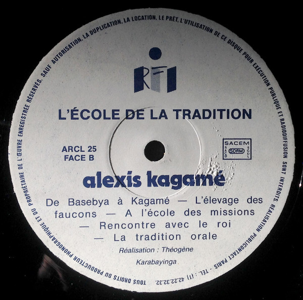 télécharger l'album Boubou Hama, Alexis Kagamé - LEcole De La Tradition