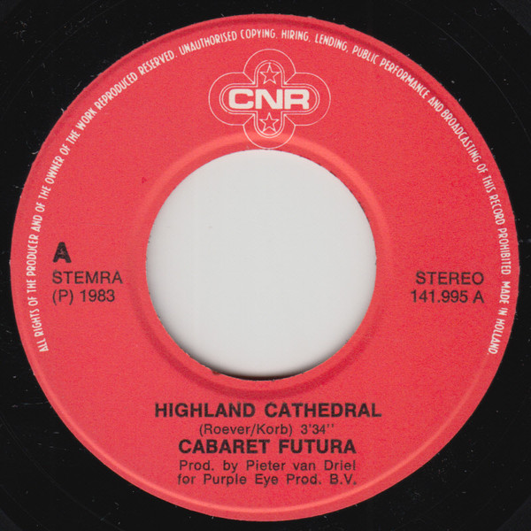 last ned album Cabaret Futura - Highland Cathedral Cricket