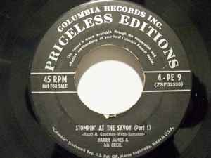Harry James And His Orchestra - Stompin' At The Savoy album cover