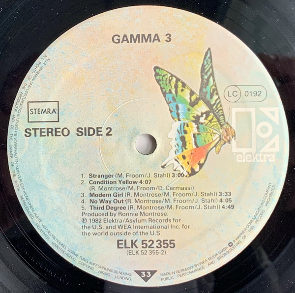 last ned album Gamma - Gamma 3