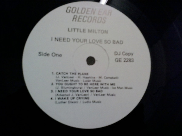 baixar álbum Little Milton - I Need Your Love So Bad