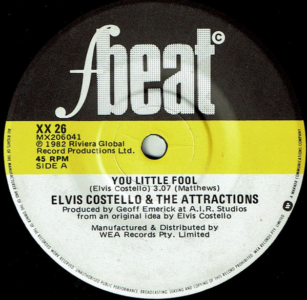 lataa albumi Elvis Costello & The Attractions - You Little Fool
