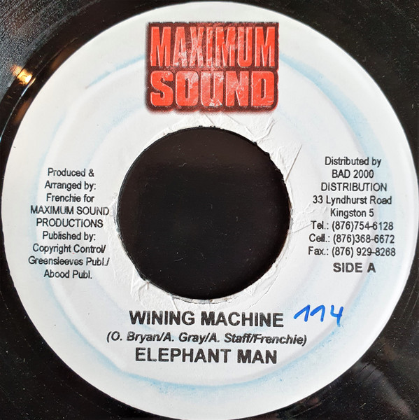 lataa albumi Elephant Man - Wining Machine
