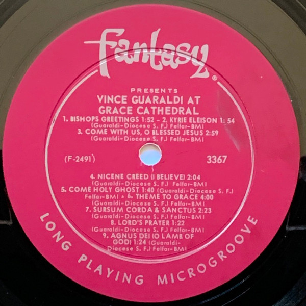 télécharger l'album Vince Guaraldi - At Grace Cathedral