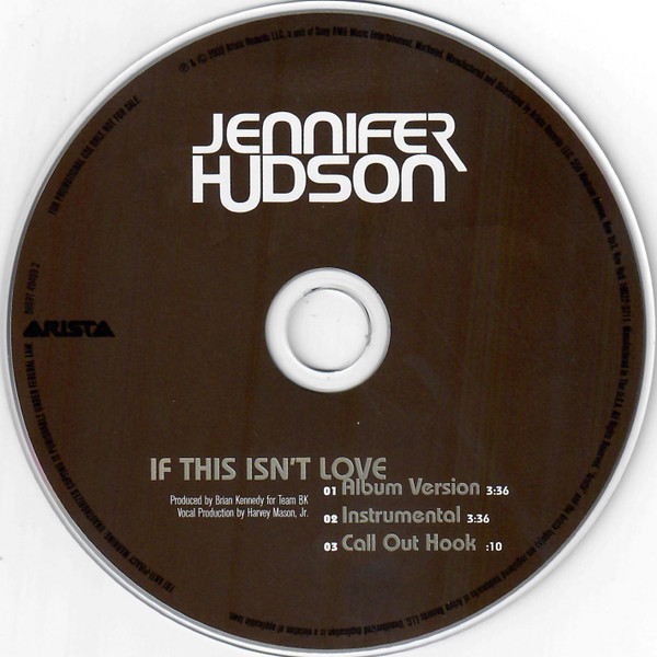 Album herunterladen Download Jennifer Hudson - If This Isnt Love album
