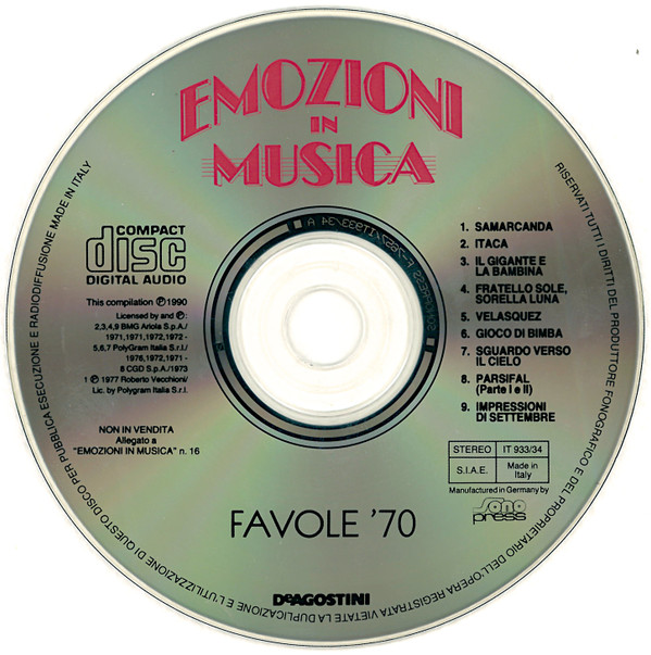 ladda ner album Various - Favole 70