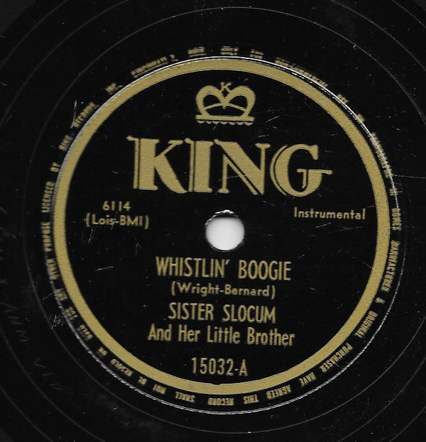 Album herunterladen Sister Slocum And Her Little Brother - Whistlin Boogie Dont Bring Me Posies