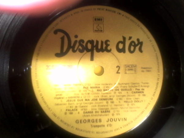 descargar álbum Georges Jouvin, Sa Trompette D'Or Et Son Orchestre - Disque DOr