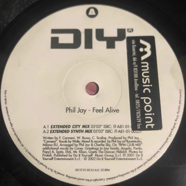 télécharger l'album Phil Jay - Feel Alive