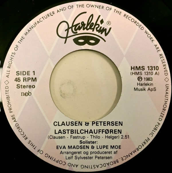 last ned album Clausen & Petersen - Lastbilchaufføren