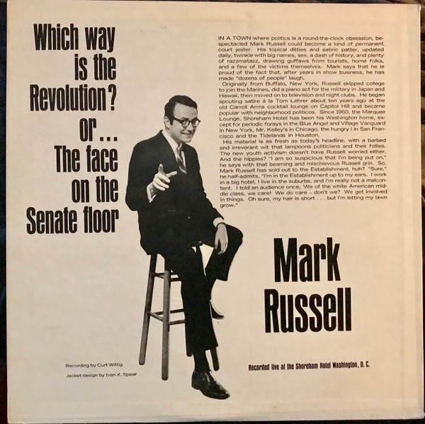 baixar álbum Mark Russell - The Face On The Senate Floor