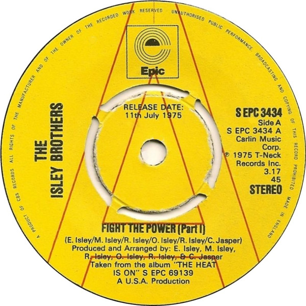 The Isley Brothers Fight The Power Releases Discogs